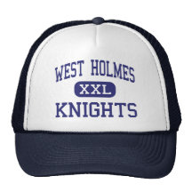 West Holmes Knights Middle Millersburg Ohio Mesh Hat