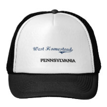 West Homestead Pennsylvania City Classic Mesh Hats
