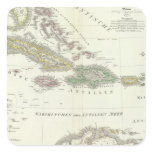 West Indien - West Indies Square Sticker