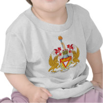 West Indies Federation Coat of Arms t-shirts by FlagTshirts West Indies Federation Coat of Arms t-shirts