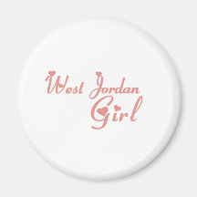 West Jordan Girl tee shirts Magnet