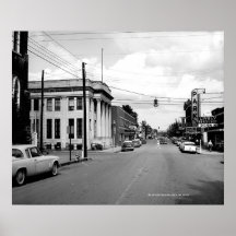West Main Street McMinnville Tennessee Circi 1958 Poster