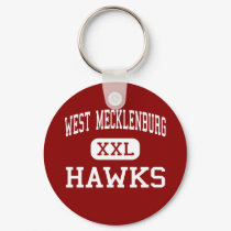West Mecklenburg - Hawks - High - Charlotte keychains