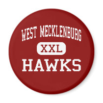 West Mecklenburg - Hawks - High - Charlotte magnets