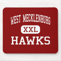 West Mecklenburg - Hawks - High - Charlotte Mouse Pad