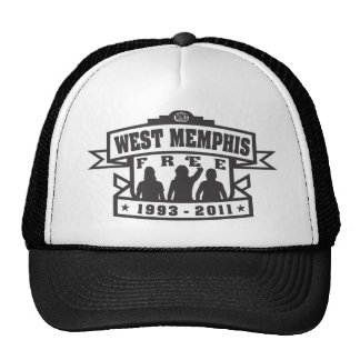 memphis three west gifts trucker hat