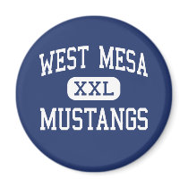 West Mesa - Mustangs - High - Albuquerque magnets