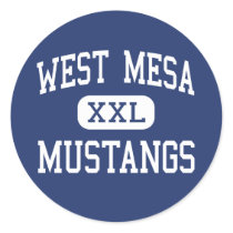West Mesa - Mustangs - High - Albuquerque Sticker