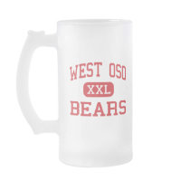 West Oso - Bears - Middle - Corpus Christi Texas mugs by customteamsportswear West Oso - Bears - Middle - Corpus Christi Texas mugs