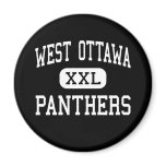 West Ottawa - Panthers - High - Holland Michigan magnets
