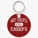 West Ouachita - Chiefs - High - West Monroe keychains