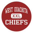 West Ouachita - Chiefs - High - West Monroe stickers