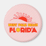 West Palm Beach, Florida Fridge Magnet