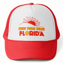 West Palm Beach, Florida Mesh Hat