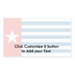 West Papua, Indonesia flag Business Card Template
