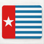 West Papua, Indonesia flag mousepads