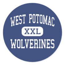 West Potomac - Wolverines - High - Alexandria stickers by customteamsportswear West Potomac - Wolverines - High - Alexandria stickers