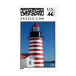 West Quoddy Head Lighthouse - Postage Stamp