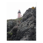 West Quoddy Lighthouse Post Card