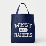 West Raiders West Middle School Anamosa Iowa Canvas Bags
