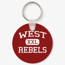 West - Rebels - High School - Knoxville Tennessee keychains by customteamsportswear West - Rebels - High School - Knoxville Tennessee keychains