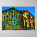 West Side Manhattan Print by Urban59 Studio