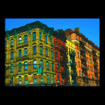 West Side Manhattan Print by Urban59 Studio posters