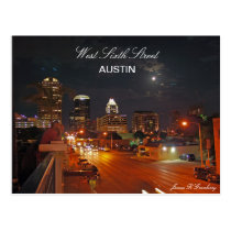 West Sixth Street Austin Post Card postcards