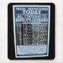 West Somerset Railway, Minehead station timetable Mousepads