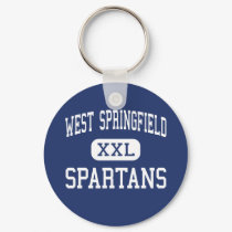 West Springfield - Spartans - High - Springfield keychains by customteamsportswear West Springfield - Spartans - High - Springfield keychains
