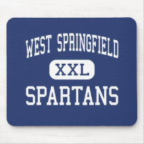 West Springfield - Spartans - High - Springfield mousepads by customteamsportswear West Springfield - Spartans - High - Springfield mousepads