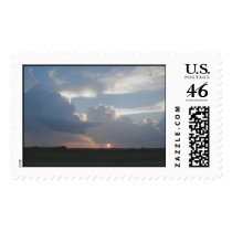 West Texas Summer Thunderstorm CLouds postage by enjay54 West Texas Summer Thunderstorm CLouds postage