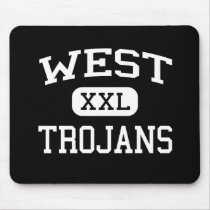 West - Trojans - West High School - Iowa City Iowa mousepads by customteamsportswear West - Trojans - West High School - Iowa City Iowa mousepads