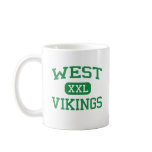 West - Vikings - High - Bakersfield California Mugs