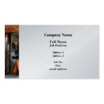West Village Barber Shop Business Card