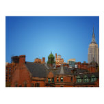 West Village Skyline and The Empire State Building Postcards