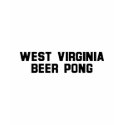 West Virginia Beer Pong t-shirts