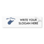 WEST VIRGINIA Blue State Bumper Stickers