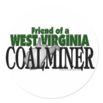 West Virginia Coalminer stickers