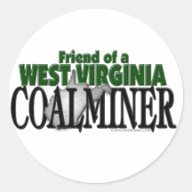 West Virginia Coalminer Sticker