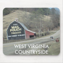 , WEST VIRGINIA COUNTRYSIDE mousepads