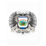West Virginia Crest Post Card