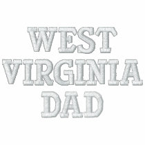 WEST VIRGINIA  DAD embroidered shirts