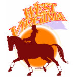 West Virginia dressage sunrise shirt F/B