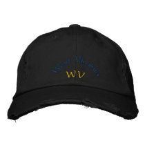 West Virginia Embroidered Hat embroidered hats