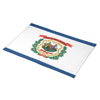 West Virginia Flag American MoJo Placemat
