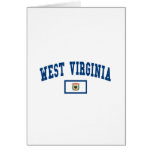 West Virginia Flag Greeting Card