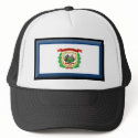West Virginia Flag hats by jacinto888 West Virginia Flag hats
