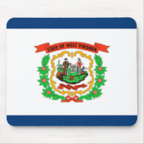 West Virginia Flag Mousepad