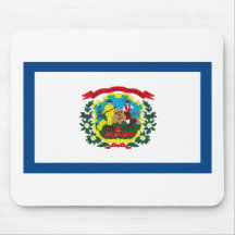West Virginia Flag Mousepad